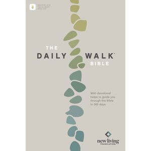 The Daily Walk Bible Nlt, Filament Enabled (Softcover) -- New Living Translation